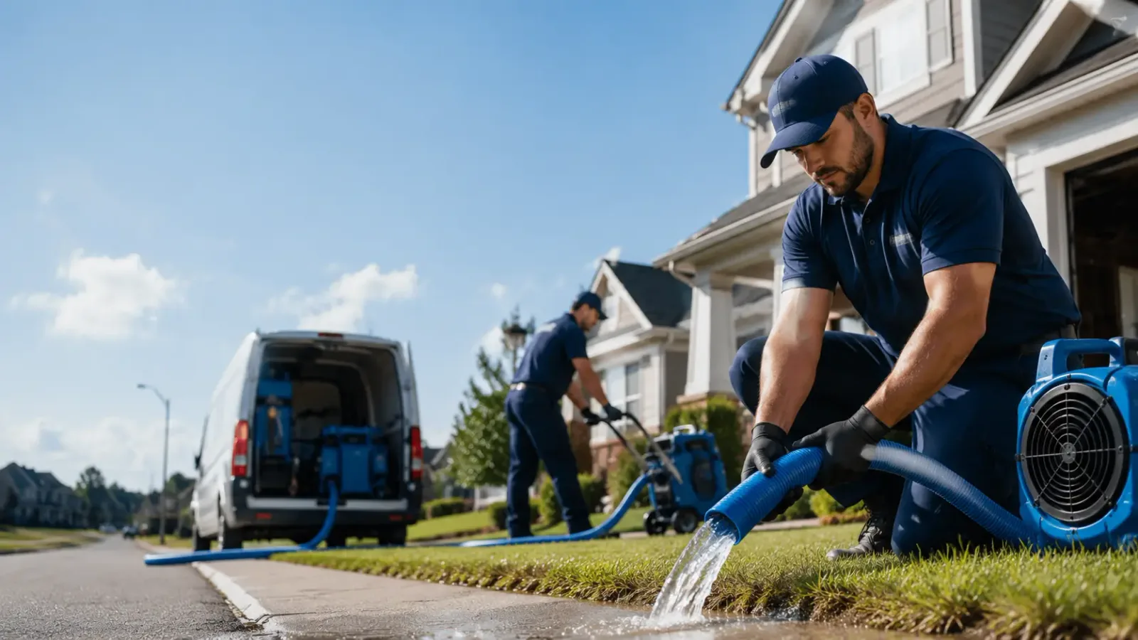 Flood Damage Restoration in Sherrill, IA